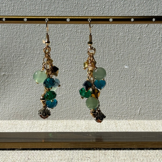 River Court Cluster Drop Earring By Ljubenka & Stone