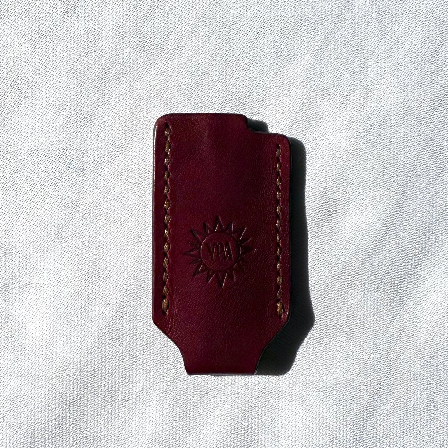 Uraradionica Leather Lighter Cover | Bordeaux / Bordo