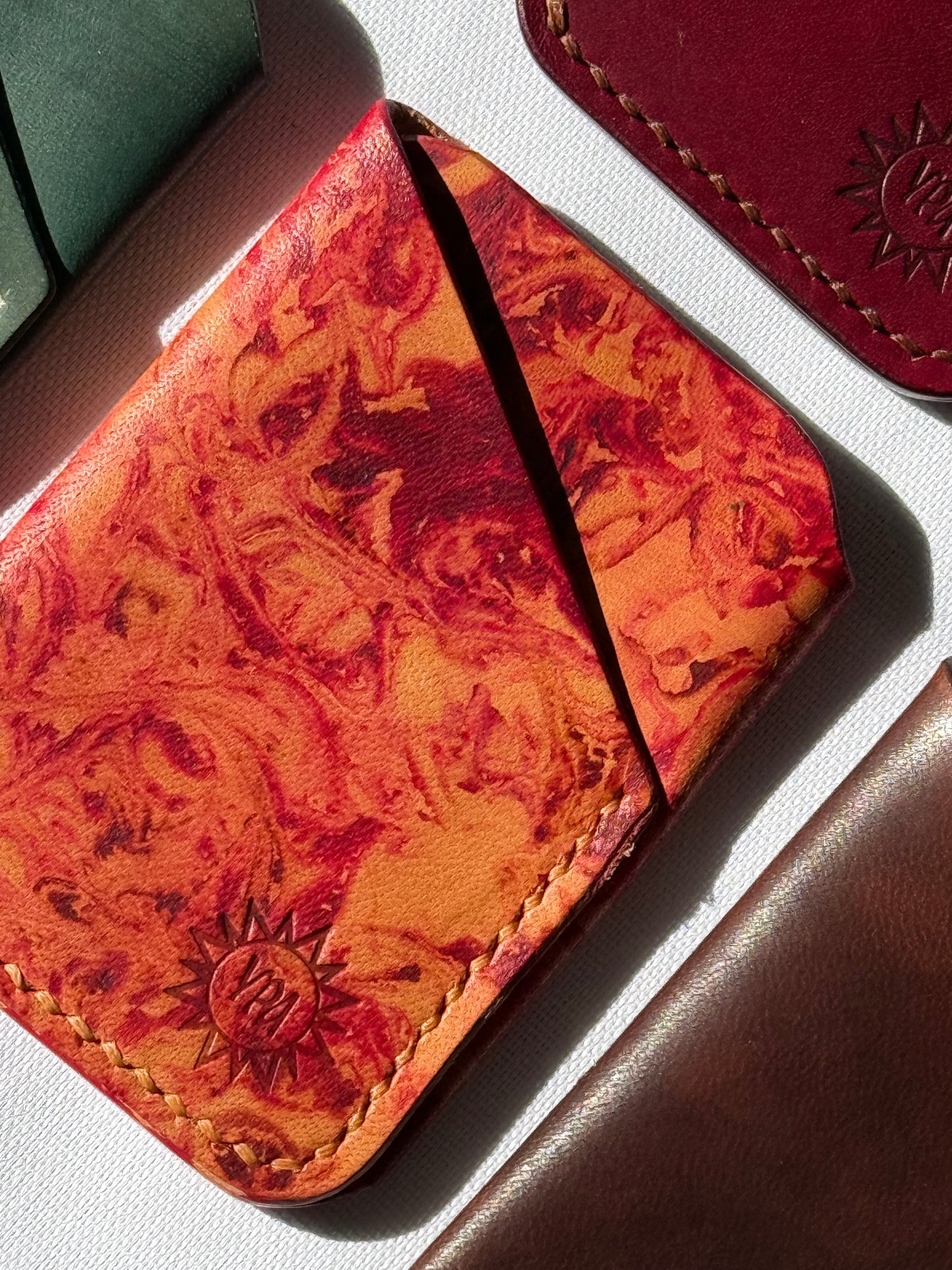 Karadjordje Card Holder | Sienna / Maron
