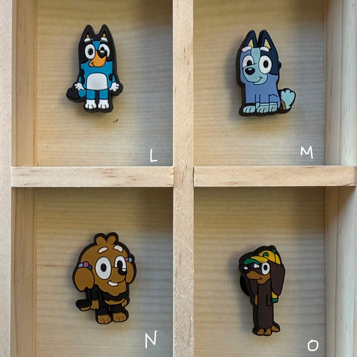 Puppy Family Charms for Kids’ Pouches & Wallets