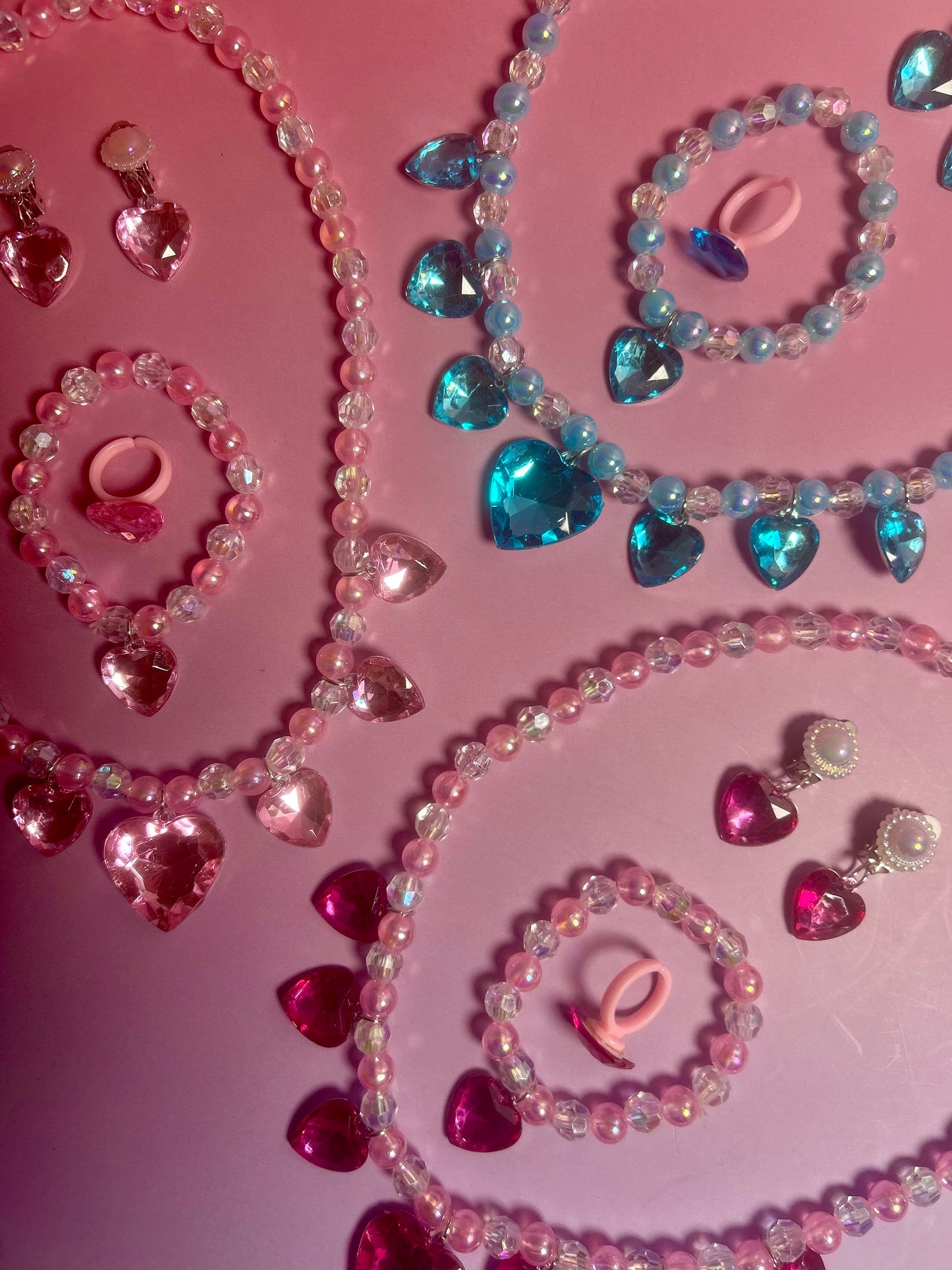 Lola Heart Necklace Set