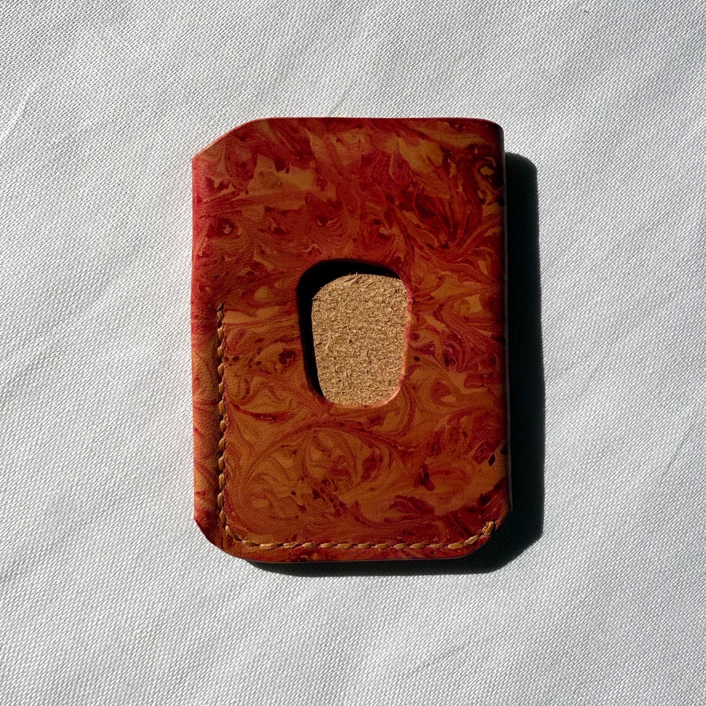 Karadjordje Card Holder | Sienna / Maron