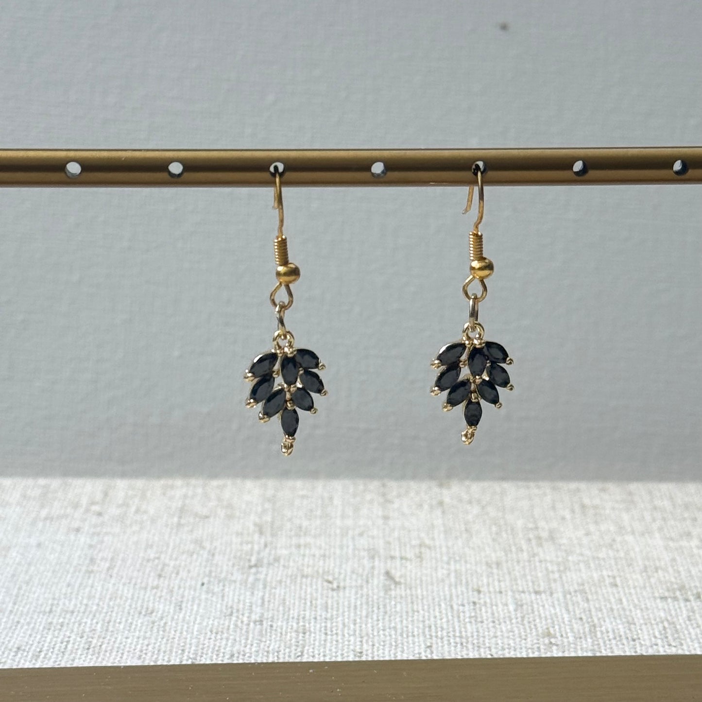 Midnight Laurel Earring By Ljubenka & Stone