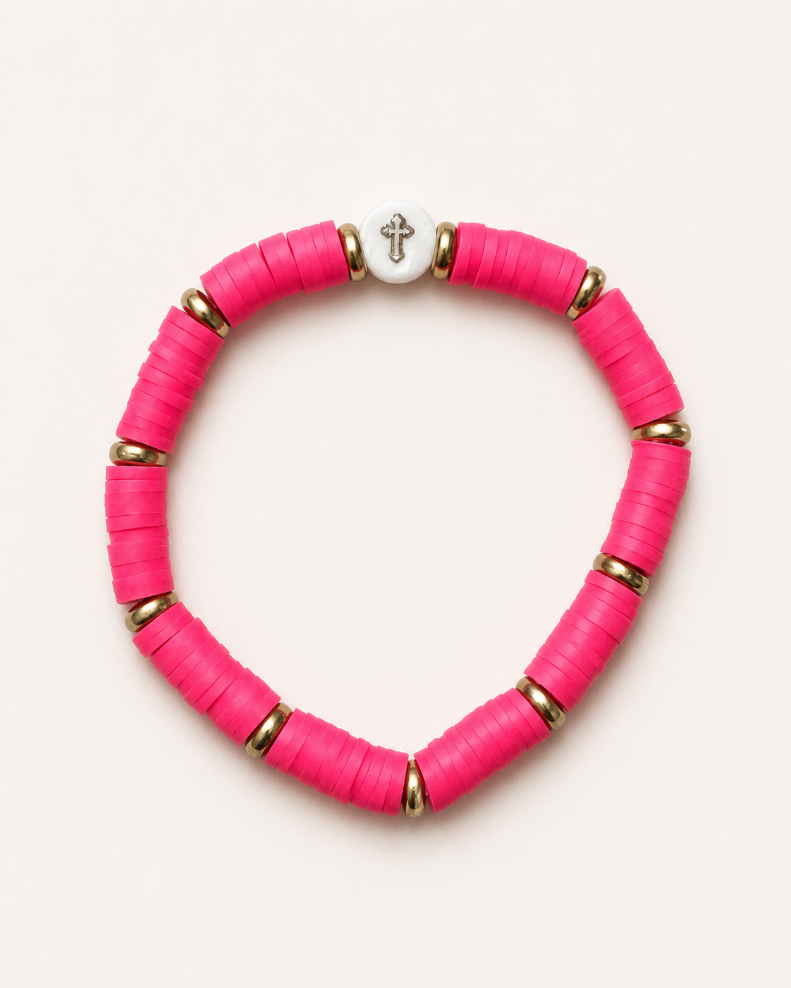 Orthodox Bracelet Flat Bead by Ljubenka & Stone