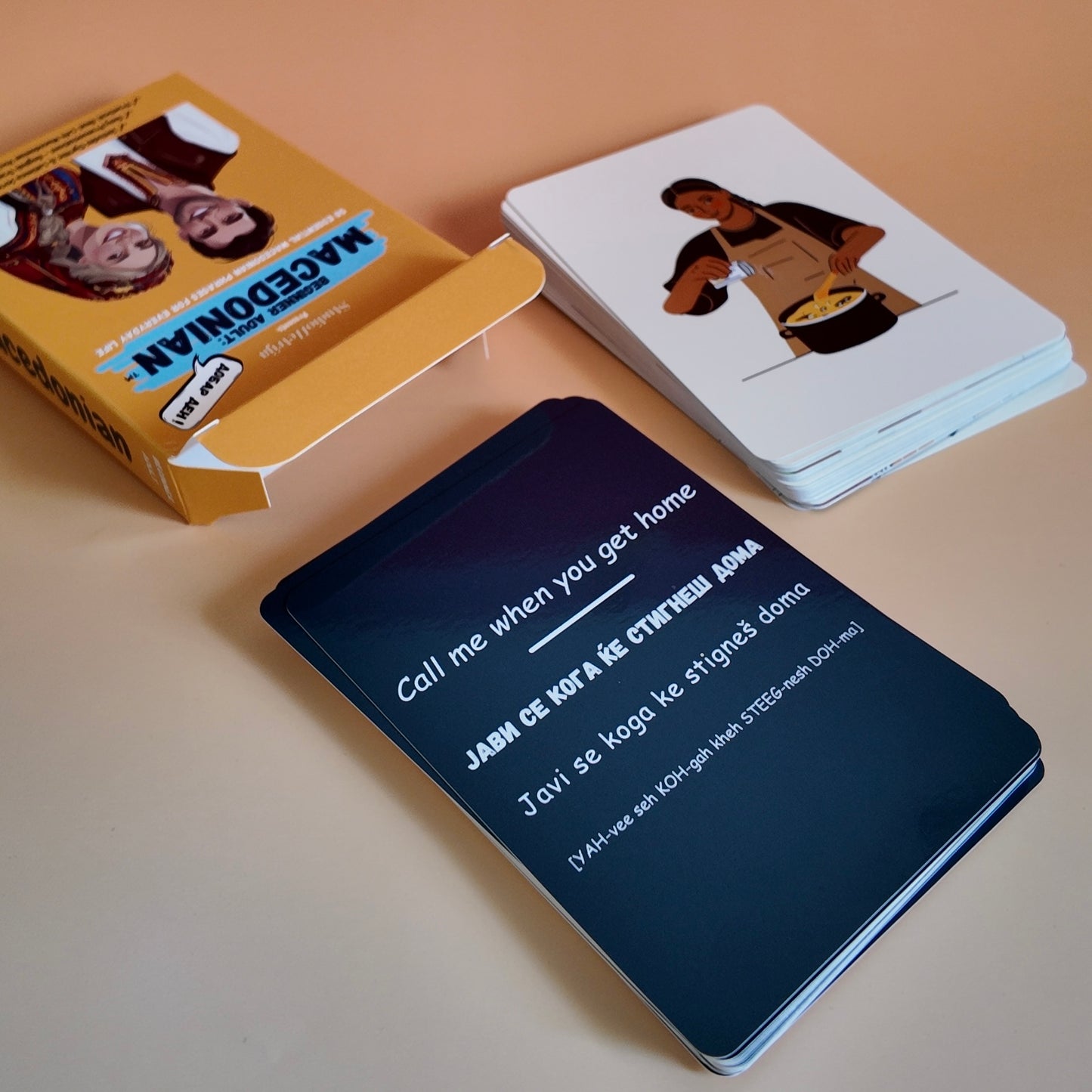 PRE-ORDER Macedonian Beginner Flashcards™ | Adult Edition