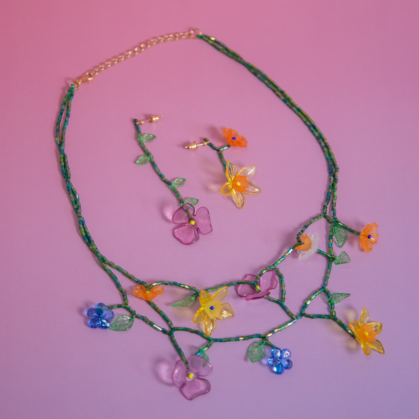 Kičo Necklace: Fairy Garden Charm