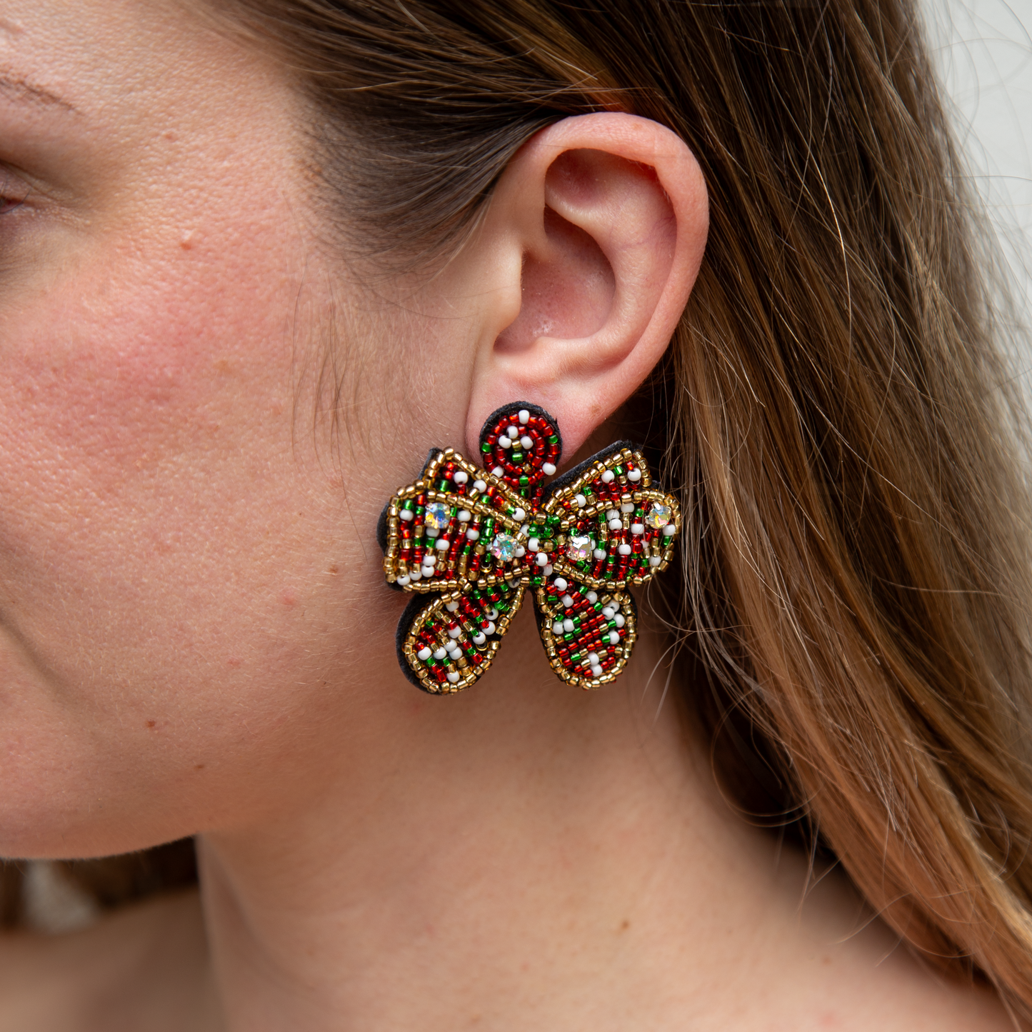 Radmila Handmade Bow Earrings