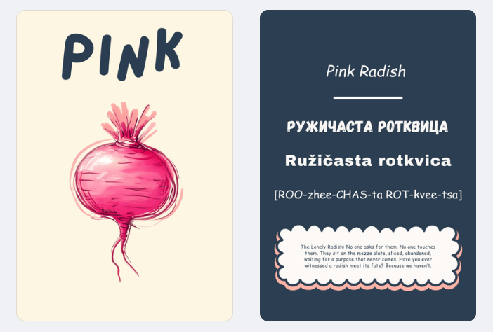 PREORDER First Words in Macedonian™- Numbers, Colours, Shapes & Opposites Flashcards