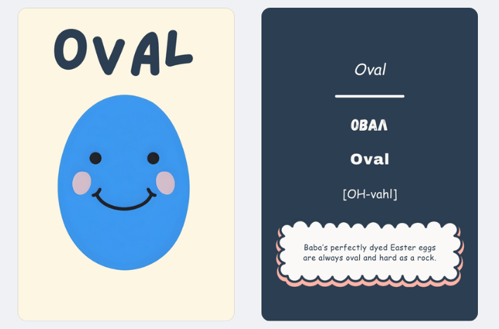 First Words in Macedonian™- Numbers, Colours, Shapes & Opposites Flashcards