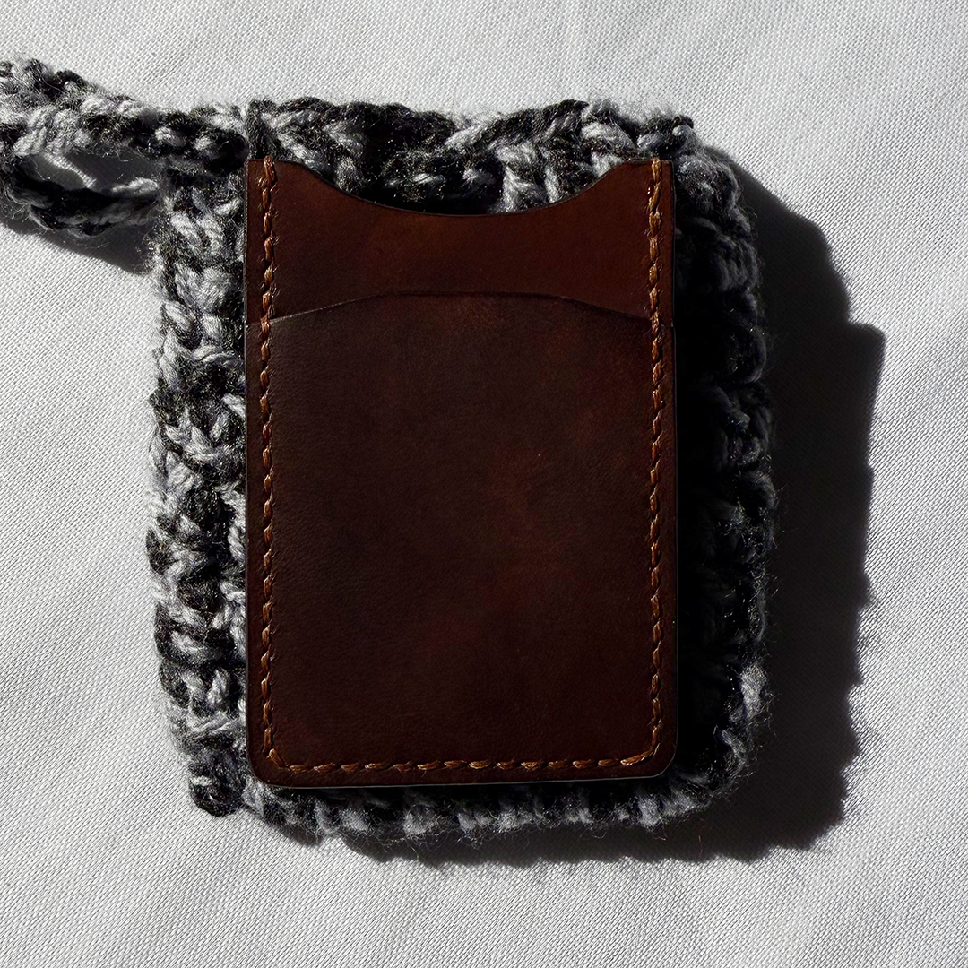Srkule Card Holder | Umber/ Braon
