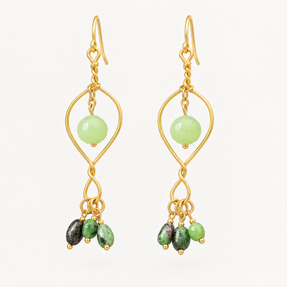 Willow Vine Earring By Ljubenka & Stone