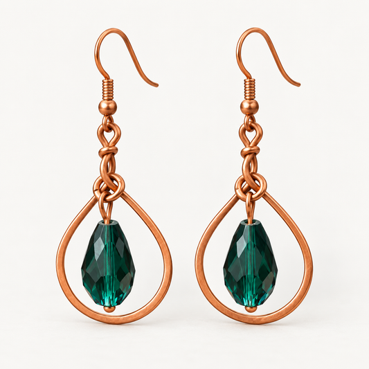 Forest Flame Earring By Ljubenka & Stone