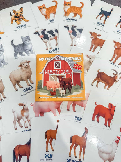 My First Farm Animals in Serbian ™ | Memory & Snap Game