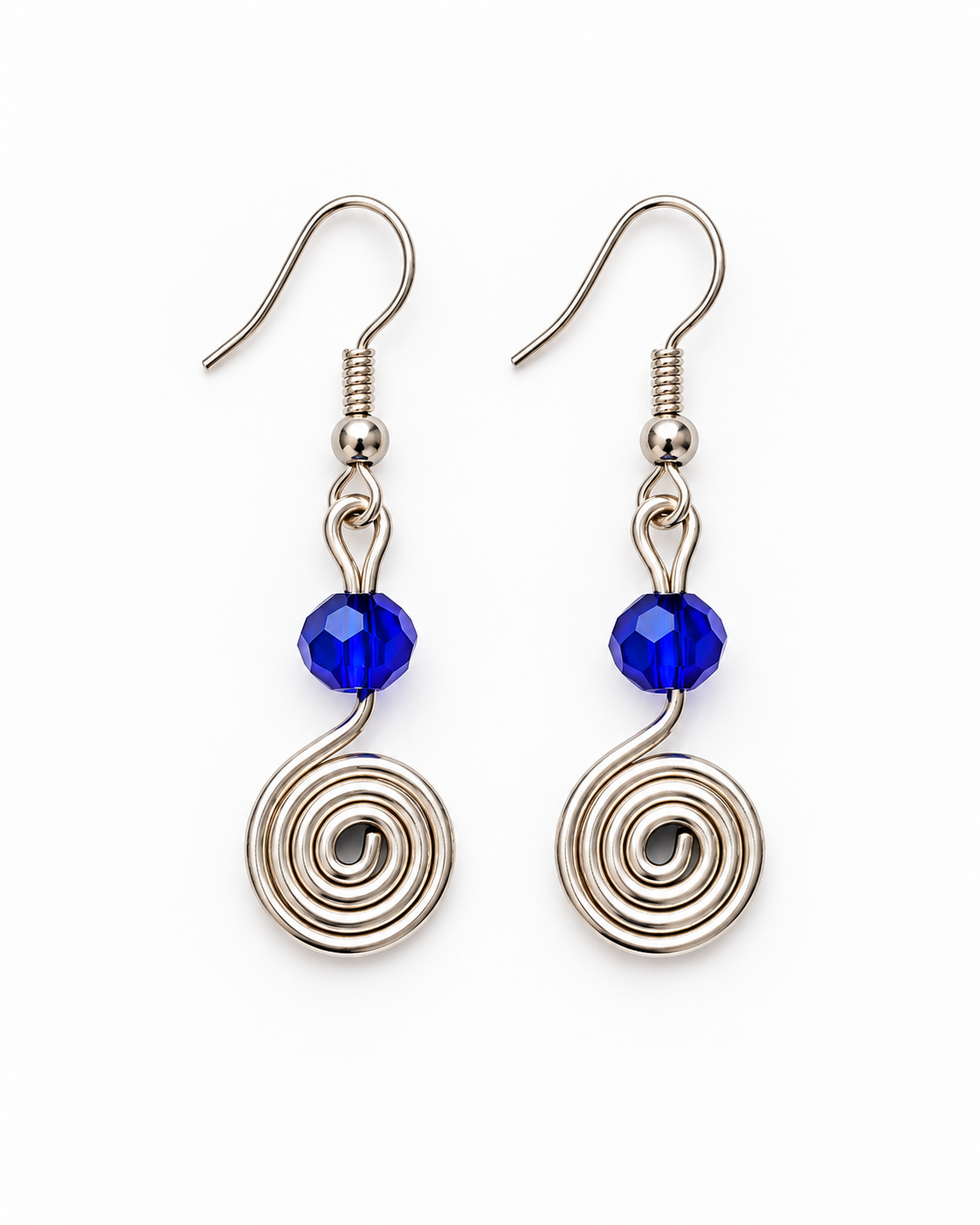 Blue Rhapsody Sterling Silver 925 Earring By Ljubenka & Stone