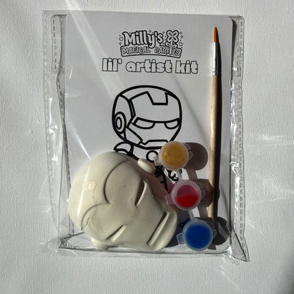 Lil’ Artist Kit | Superhero Theme | Paint Your Own Plaster Character