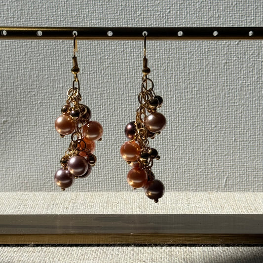 Autumn Relic Cluster Drop Earring By Ljubenka & Stone