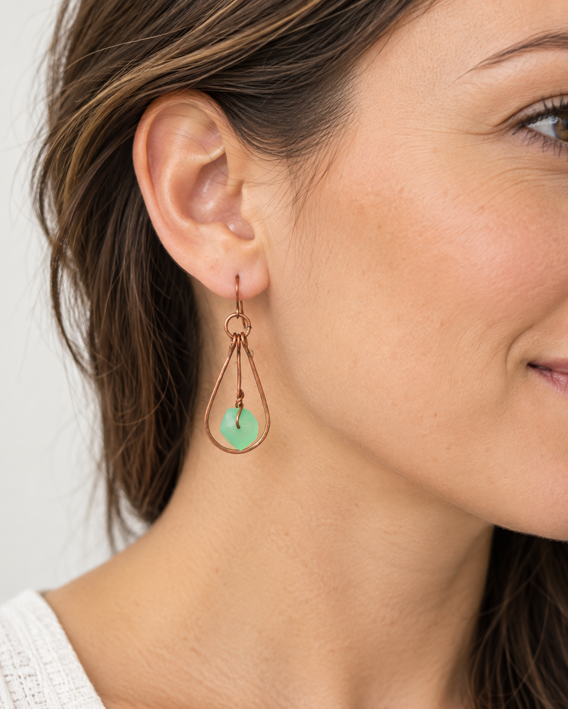 Sea Ember Earring By Ljubenka & Stone