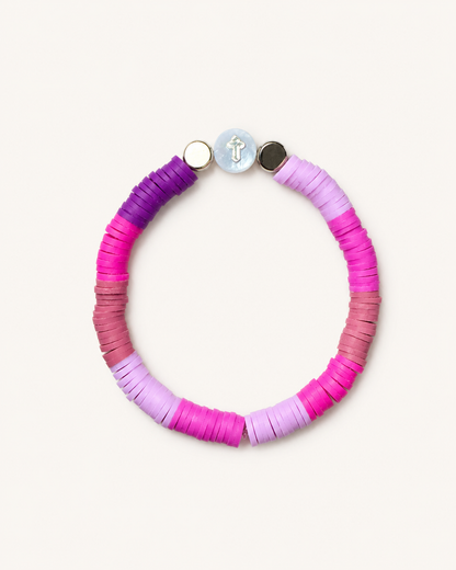 Orthodox Bracelet Flat Bead by Ljubenka & Stone