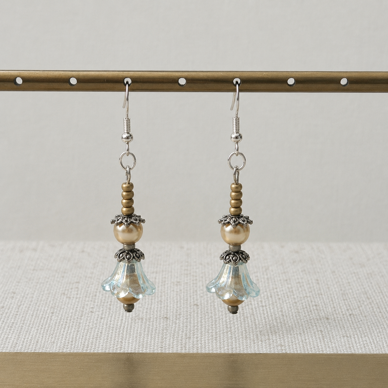 Roseglass Earring By Ljubenka & Stone