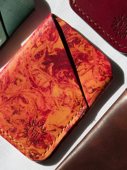 Karadjordje Card Holder | Sienna / Maron