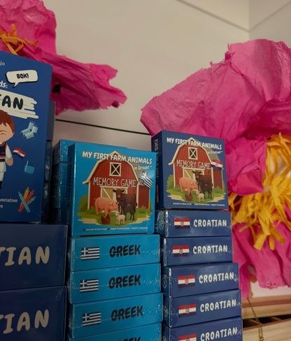 My First Farm Animals in Croatian ™ | Memory & Snap Game