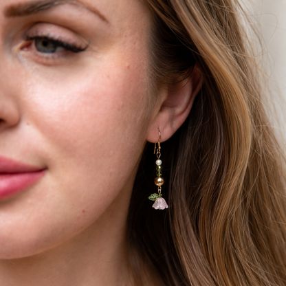 Ancient Meadow Drop Earring By Ljubenka & Stone