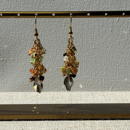 Woodland Relic Drop Earring By Ljubenka & Stone