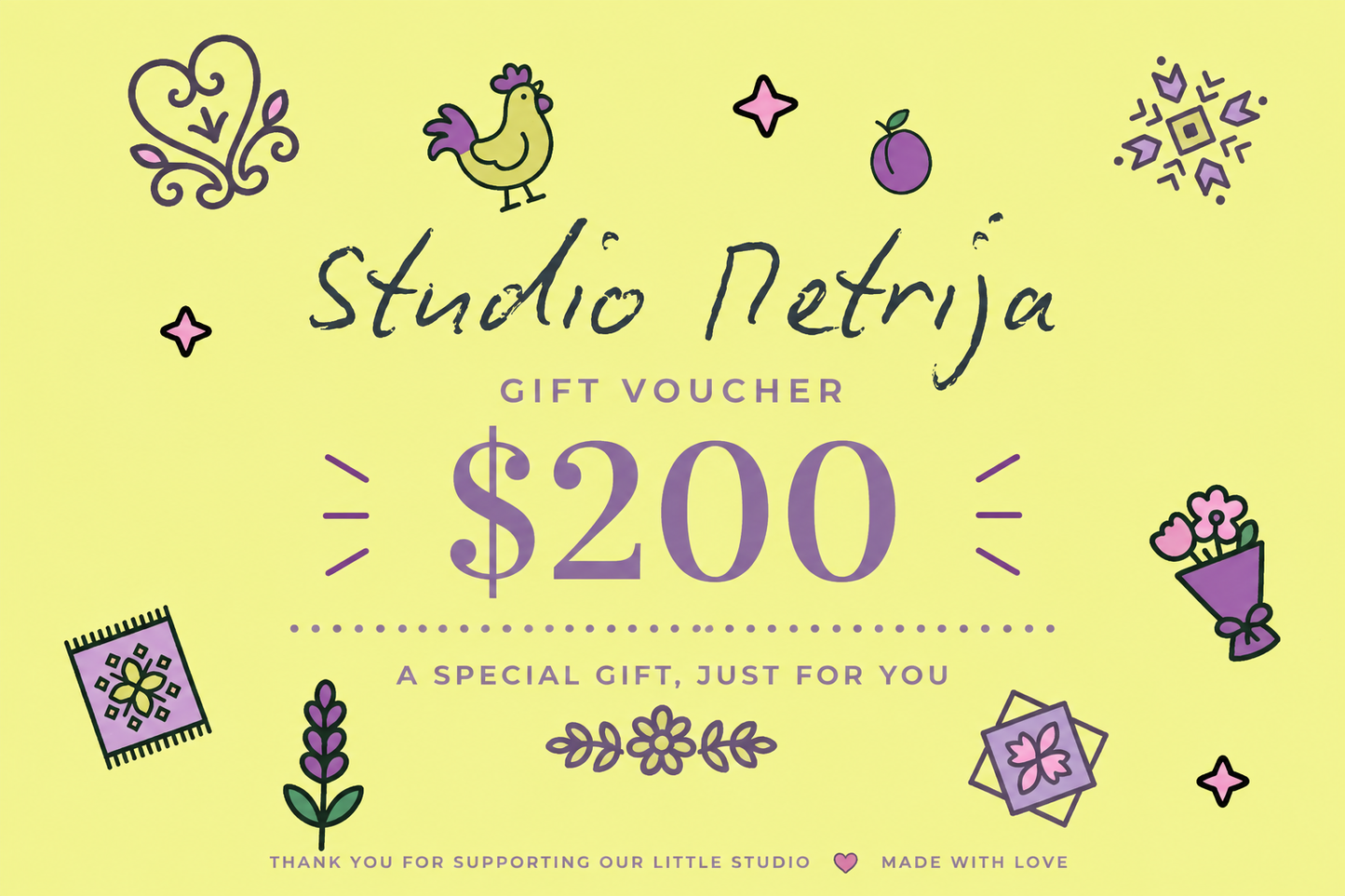 Studio Petrija Gift Card