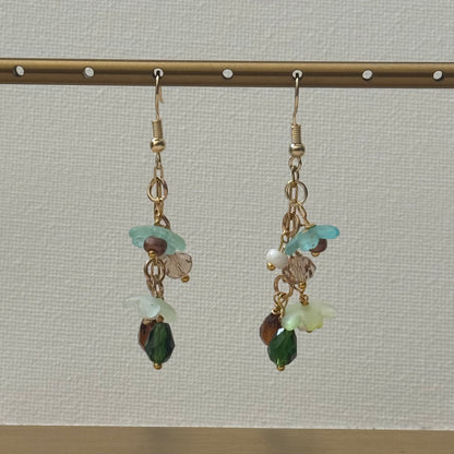 Forest Garden Earring By Ljubenka & Stone