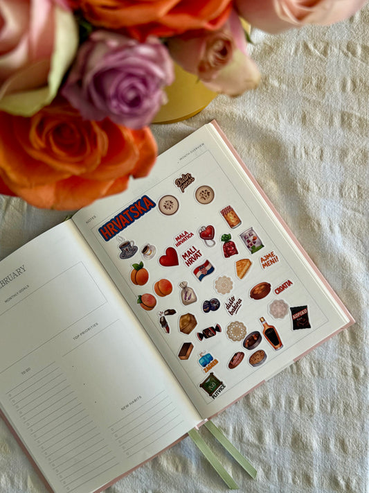 Croatian Sticker Sheet | Studio Petrija x Anka