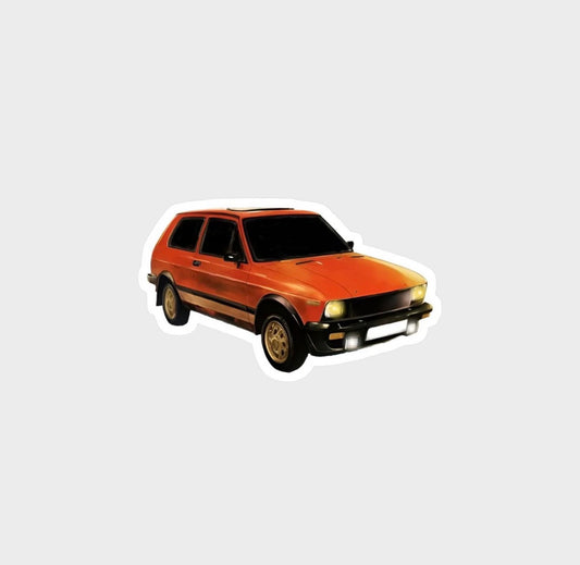 Yugo Sticker by Naja Studio