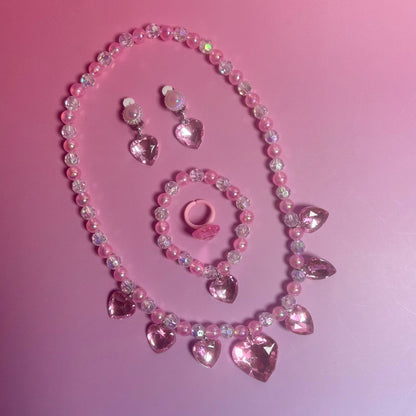 Lola Heart Necklace Set