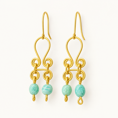 Adriatic Knot Earring By Ljubenka & Stone