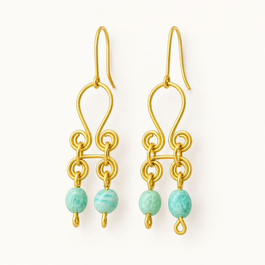 Adriatic Knot Earring By Ljubenka & Stone