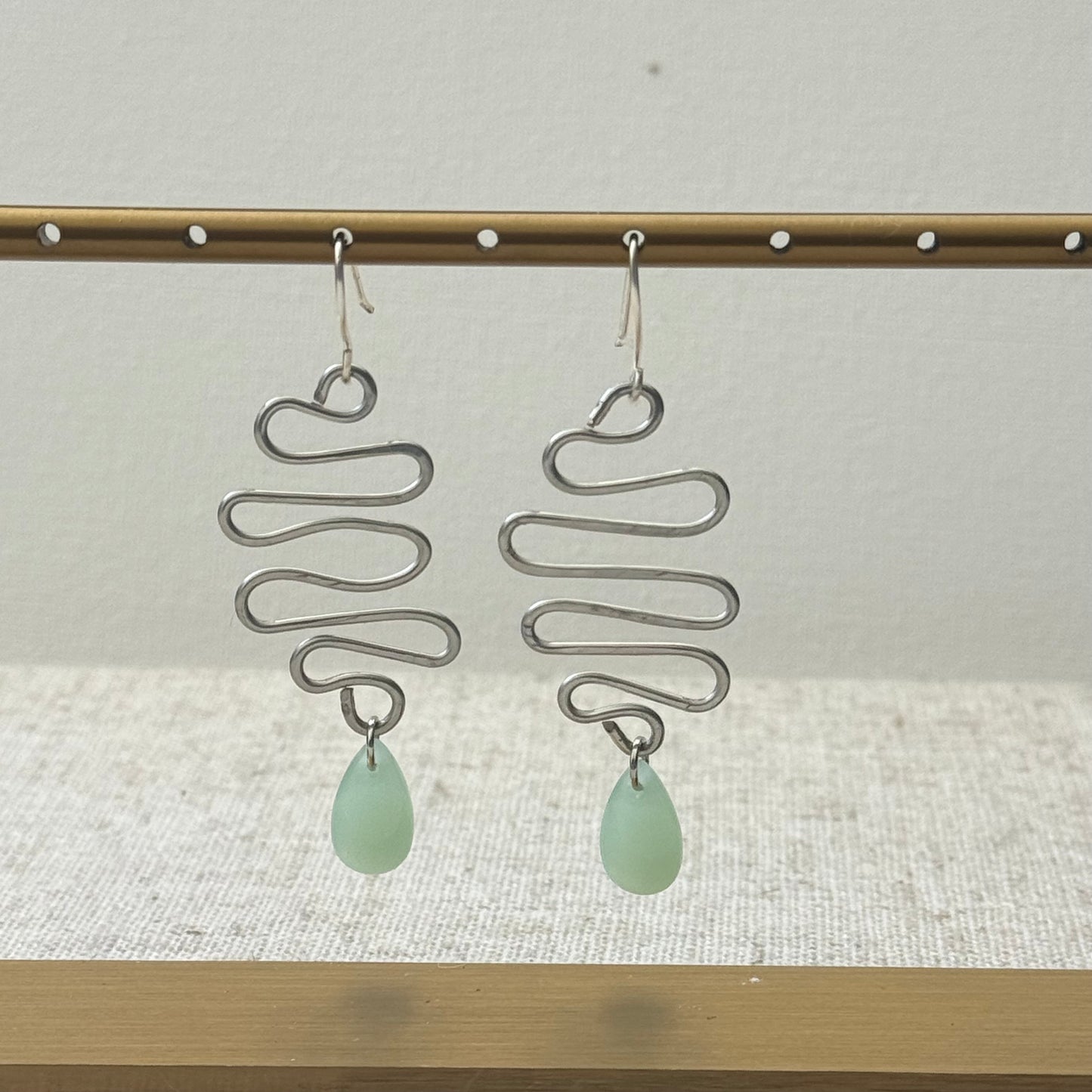 River Earring By Ljubenka & Stone