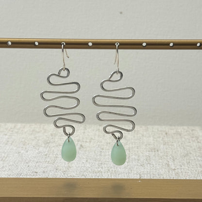 River Earring By Ljubenka & Stone