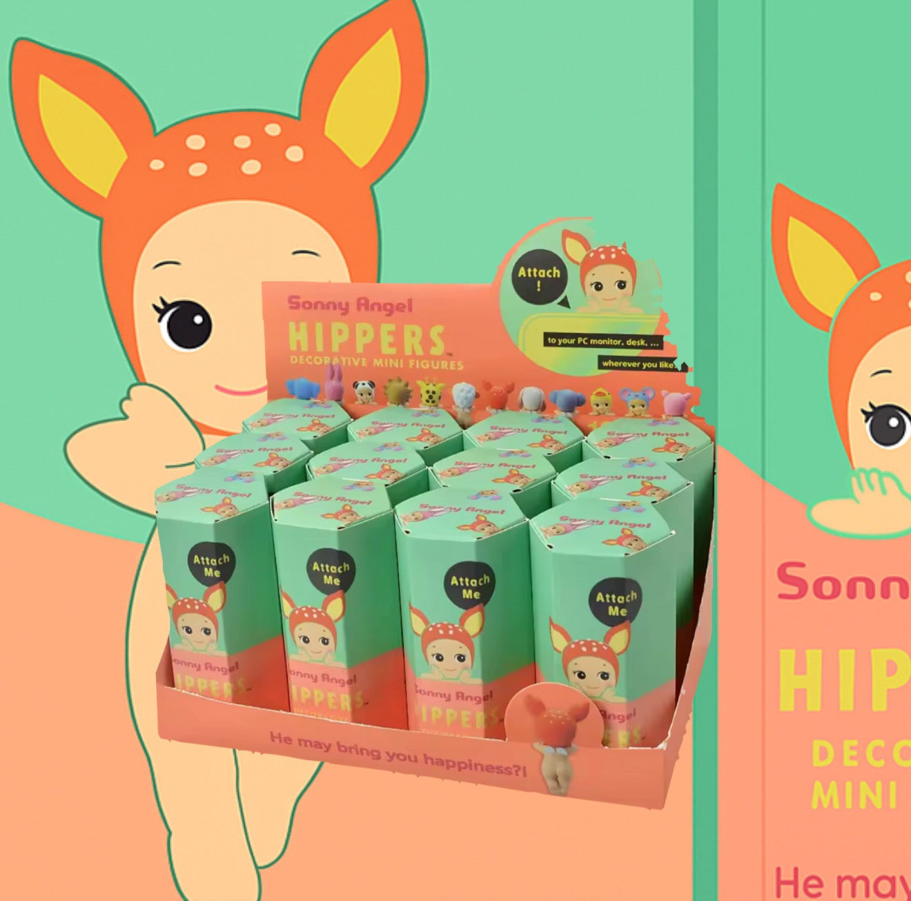 Sonny Angel | Decorative Animal Series Hippers (Blind Box)