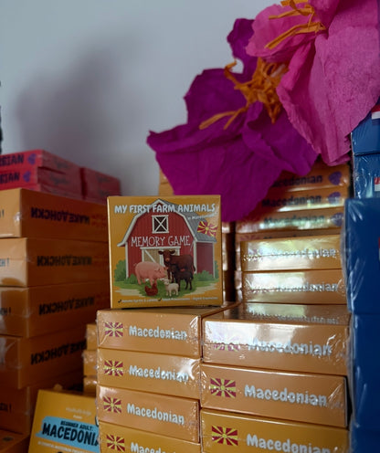 My First Farm Animals in Macedonian ™ | Memory & Snap Game