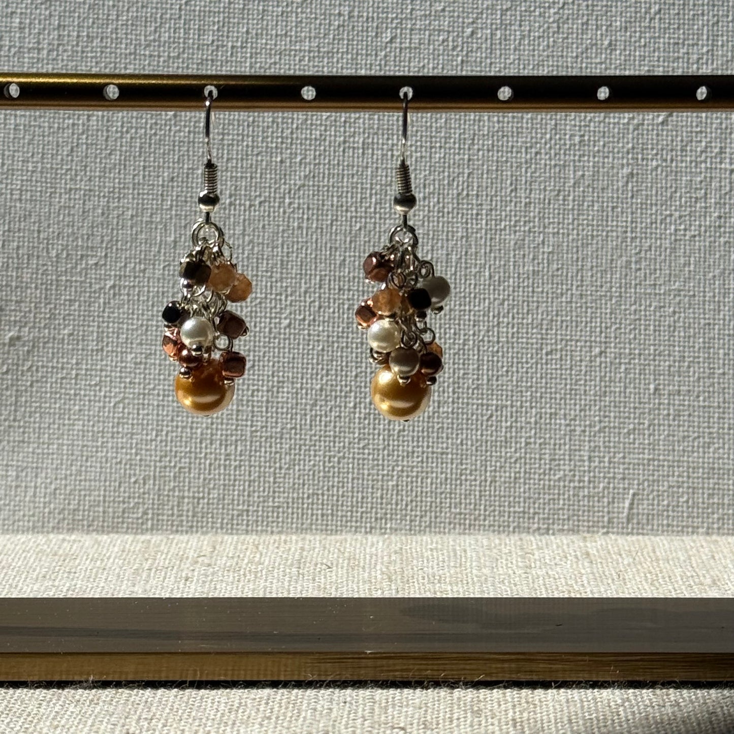Gilded Harvest Cluster Earring By Ljubenka & Stone