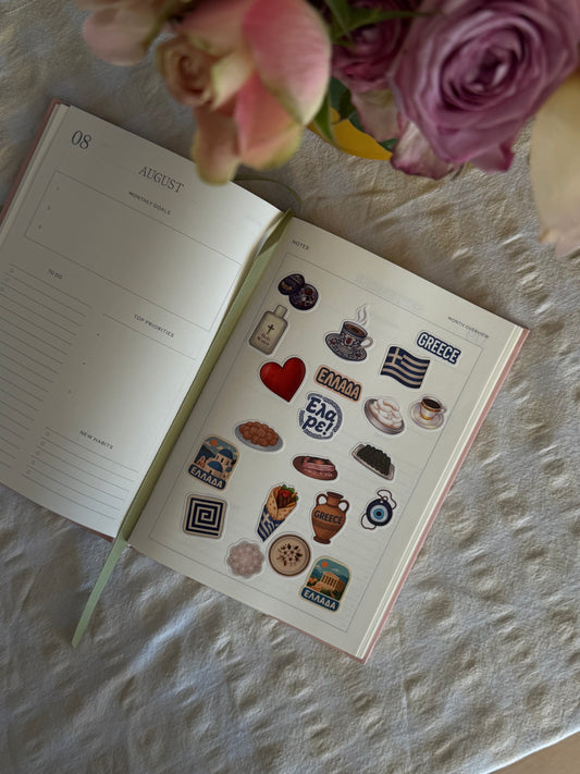 Greek Sticker Sheet | Studio Petrija x Anka