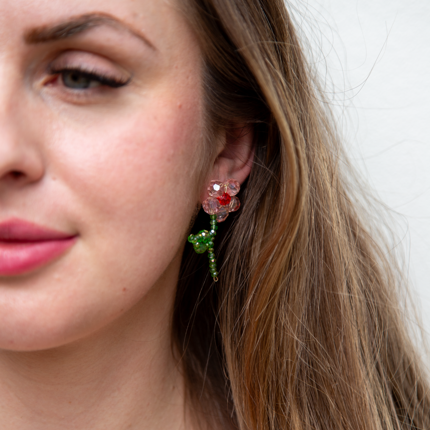 Danica Blossom Handmade Earrings | Asymmetrical