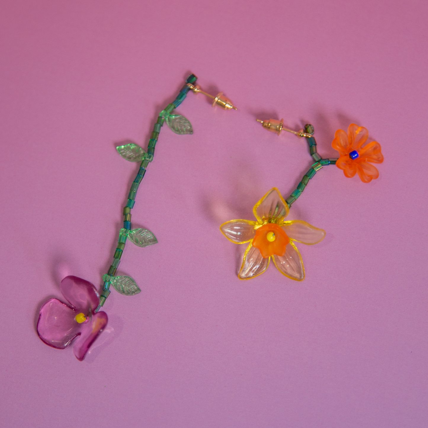 Kičo Earrings: Fairy Garden Charm