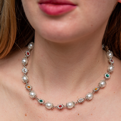 Mirjana Necklace | Gold & Silver