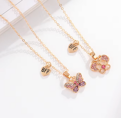 Bestfriend Pendant Necklace Set