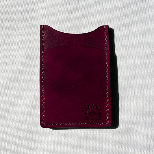 Srkule Card Holder | Bordeaux/ Bordo