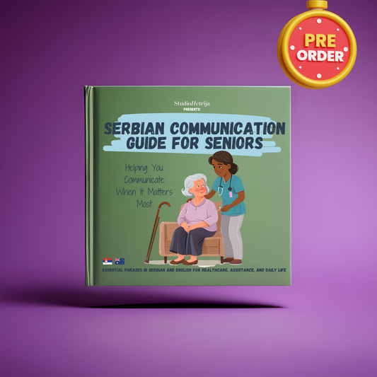 Serbian Communication Book for Seniors ™