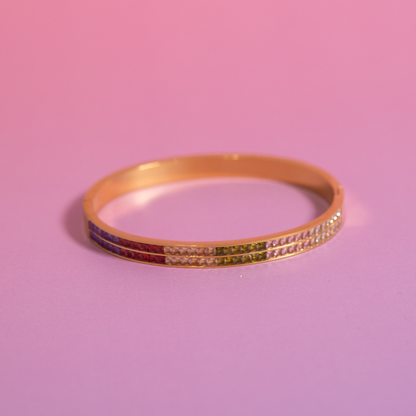 Vera Gemstone Bangle