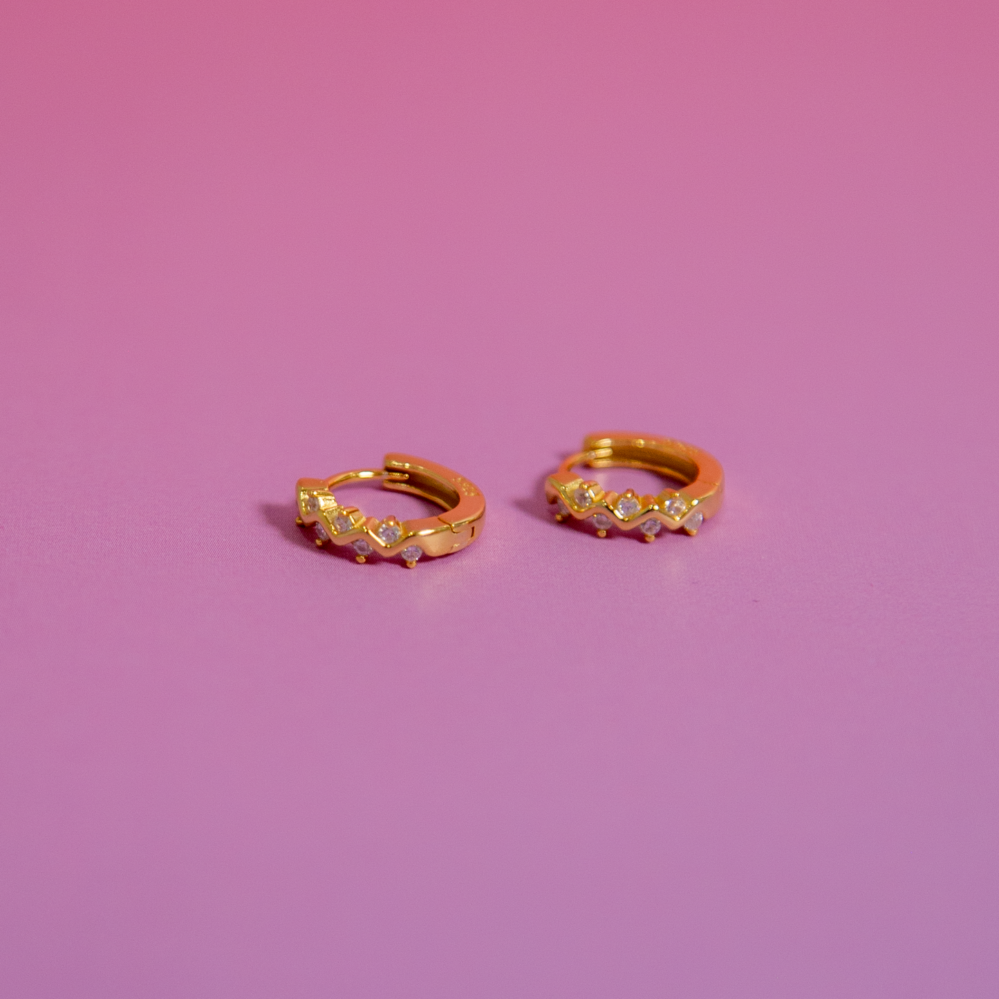Lana Twisted Vine Huggie Earrings
