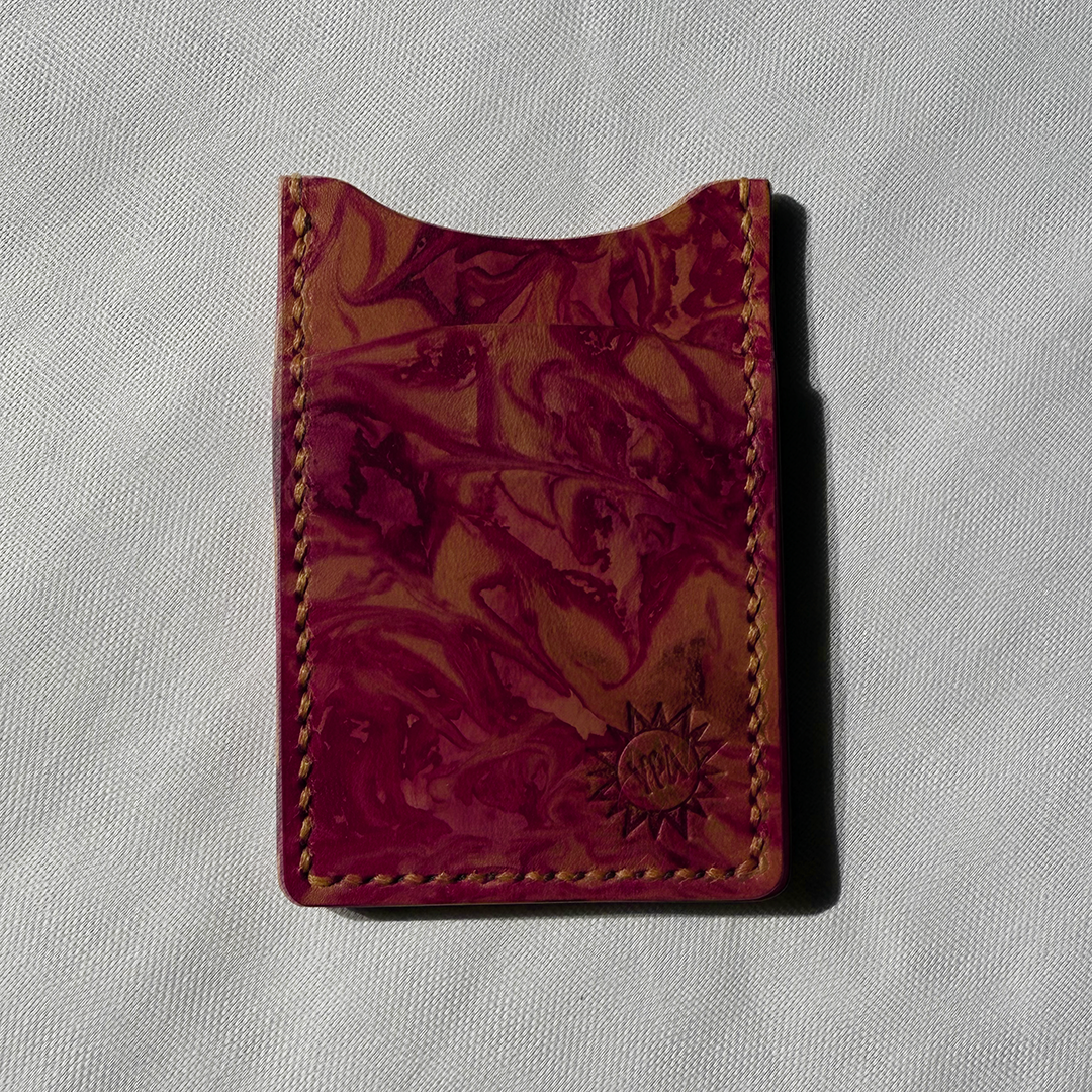 Srkule Card Holder | Sienna/ Maron