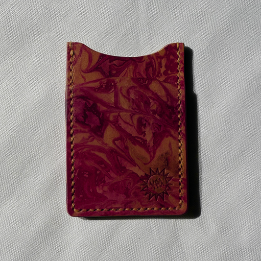 Srkule Card Holder | Sienna/ Maron